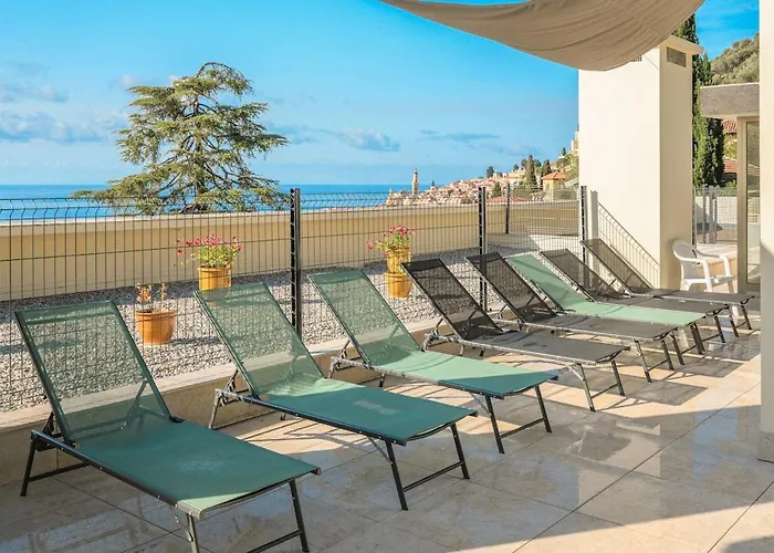 Διαμέρισμα Les Miradors - Calme - Piscine - Parking Prive - Μεντόν